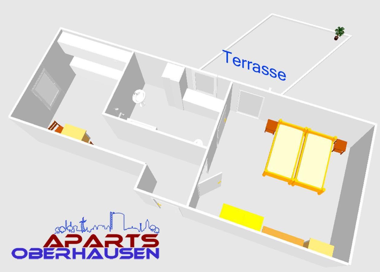 Aparts Oberhausen Ομπερχάουζεν Εξωτερικό φωτογραφία